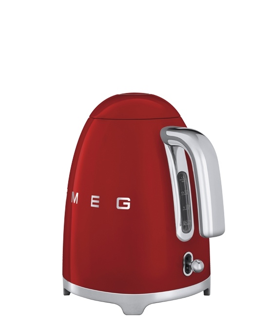 BOLLITORE ELETTRICO LINEA ANNI 50 ROSSO