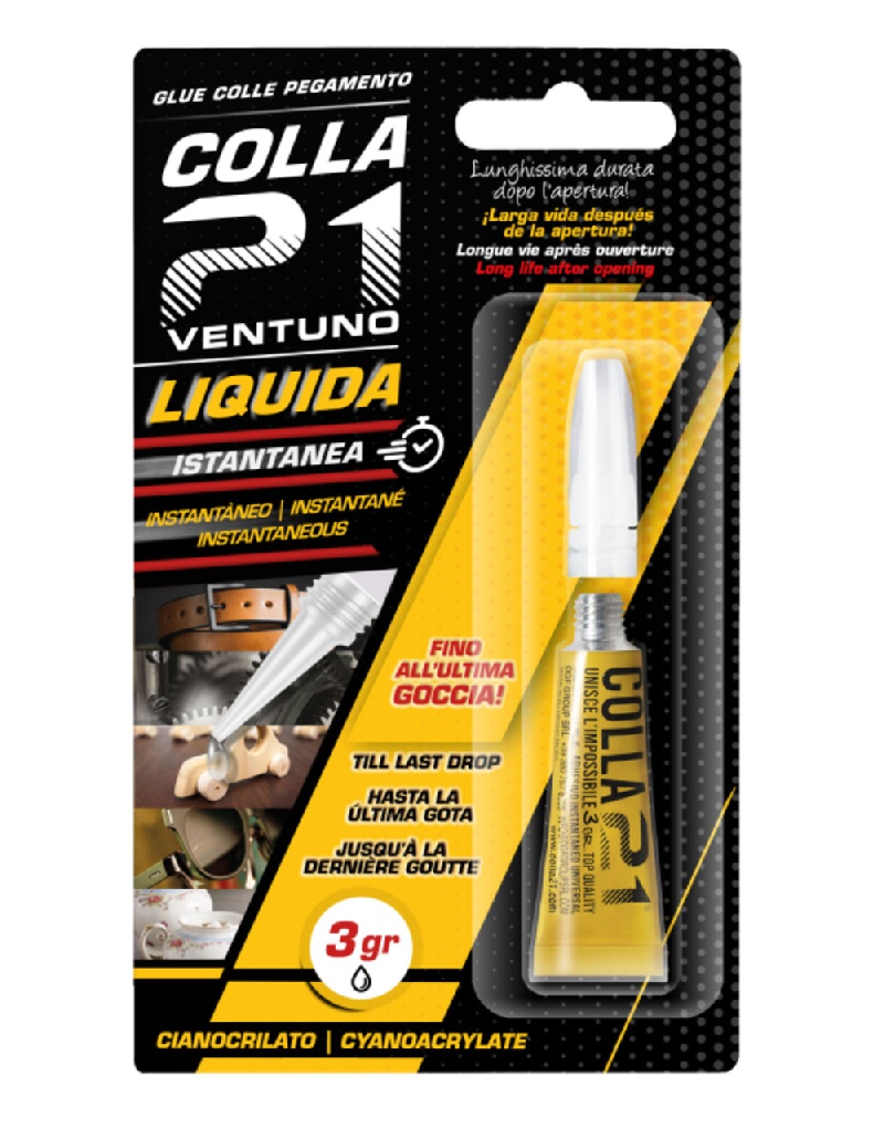 COLLA21 CIANOACRILATO 3 GR
