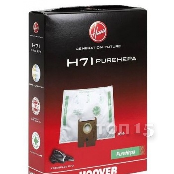 H71 CONFEZIONE DA 4 SACCO FILTRO