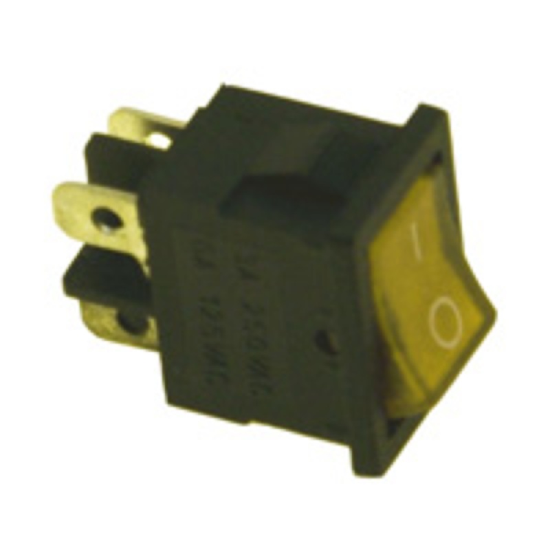 INTERRUTTORE BIPOLARE GIALLO