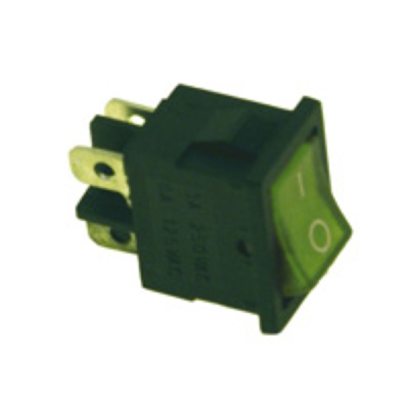 INTERRUTTORE BIPOLARE VERDE