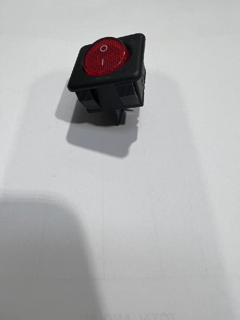 INTERRUTTORE LUMINOSO ROSSO