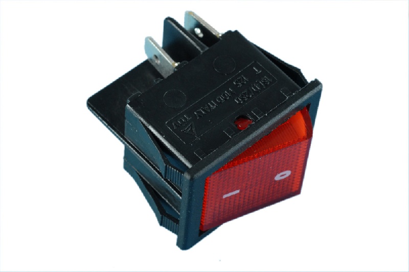 INTERRUTTORE LUMINOSO ROSSO