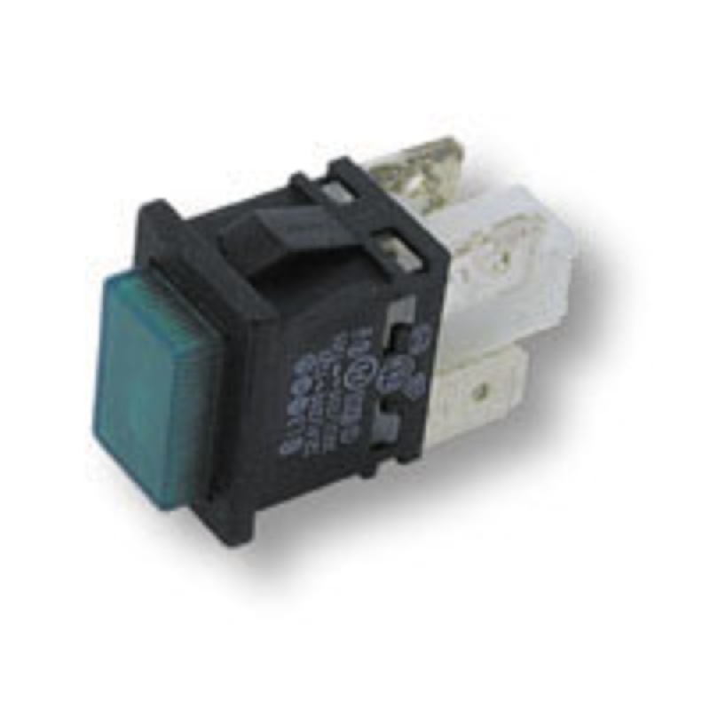 INTERRUTTORE PUSH VERDE