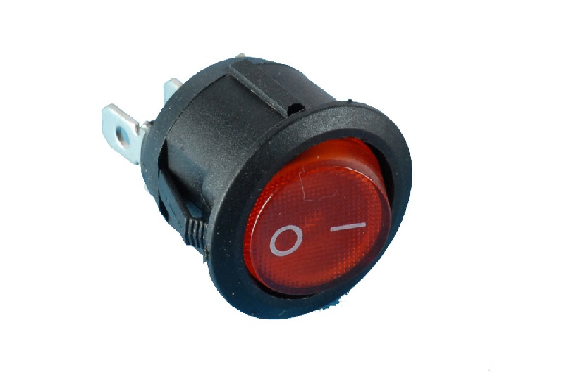 INTERRUTTORE UNIPOLARE ROSSO