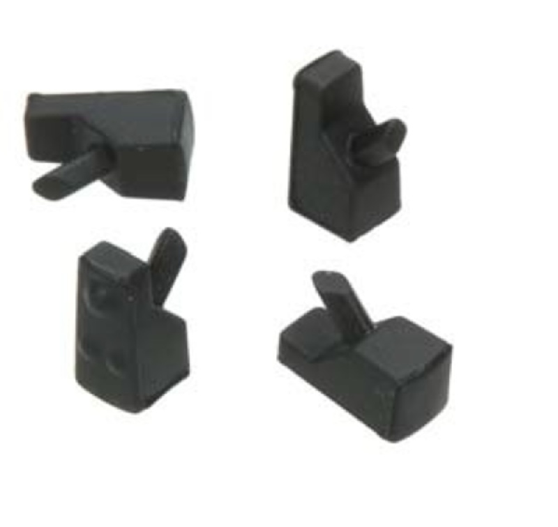 KIT GOMMINI GRIGLIA 4 PEZZI/PCS