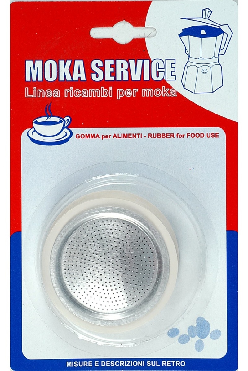 KIT GUARNIZIONI + FILTRO MOKA