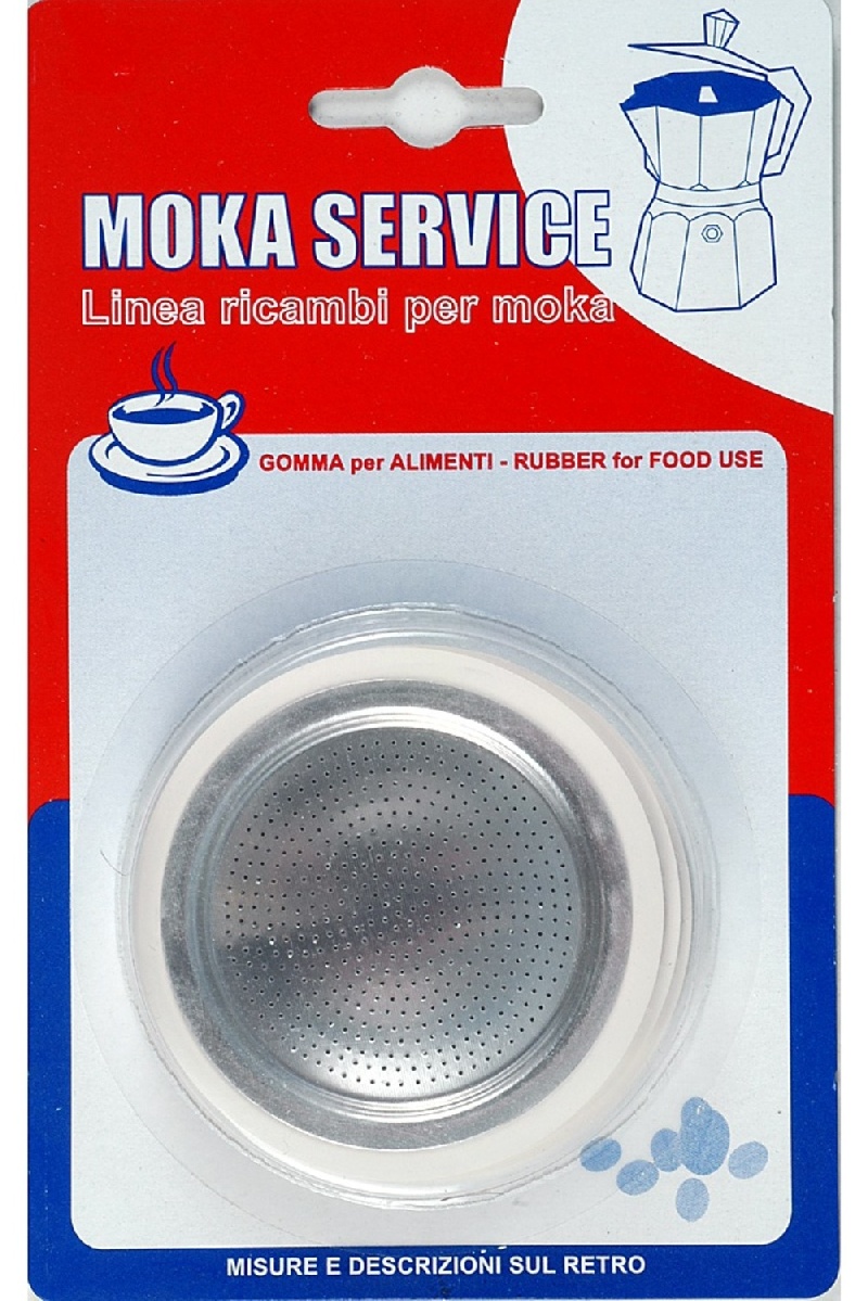 KIT GUARNIZIONI + FILTRO MOKA