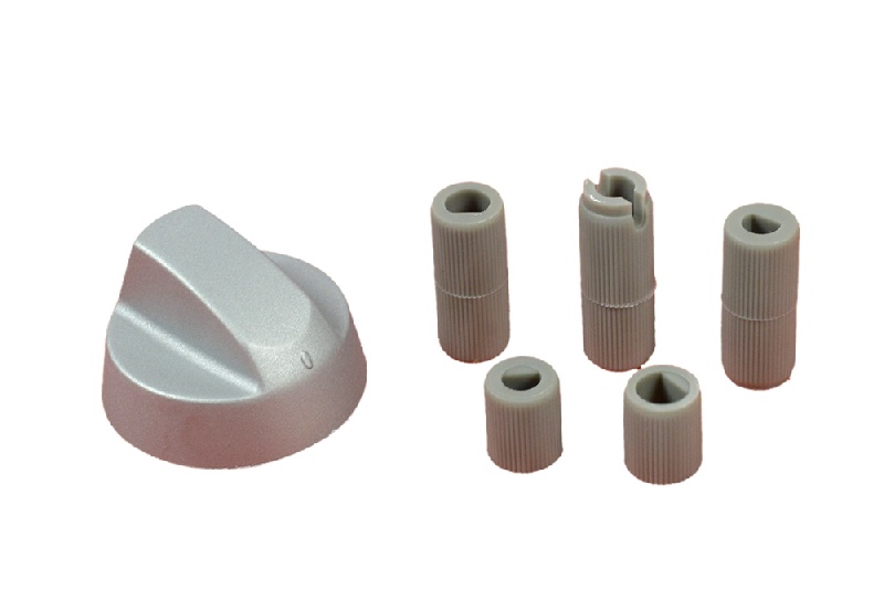 KIT MANOPOLA UNIVERSALE ALLUMINIO - SEZIONE TONDA