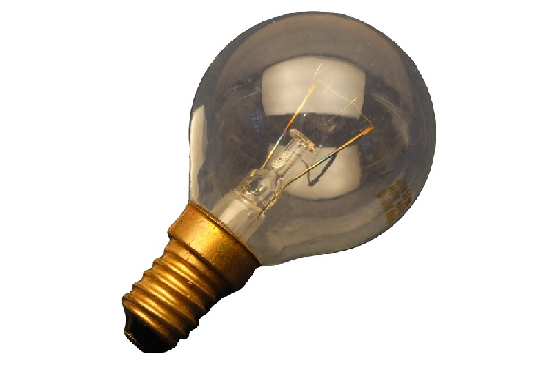 LAMPADINA FORNO E14-25W. SFERA-TIPO ECONOMICO/ECON