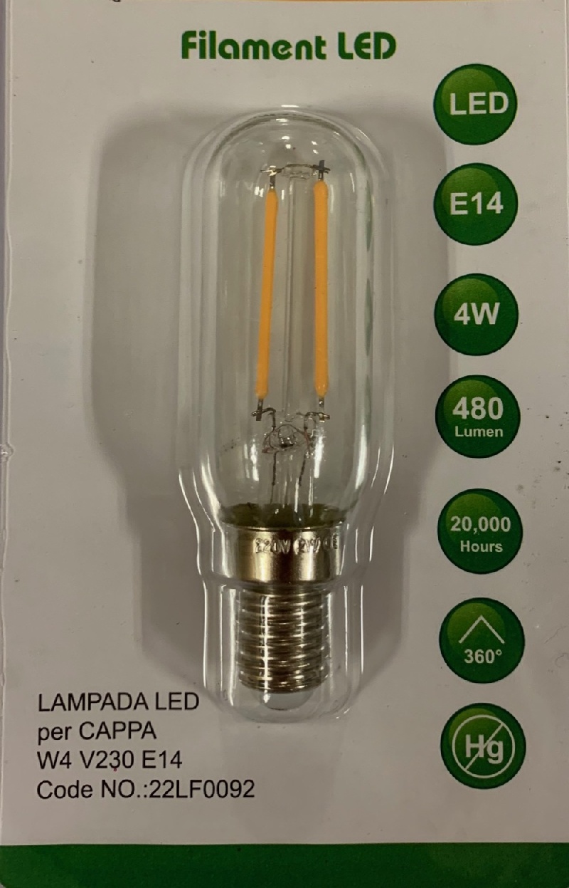 LAMPADINA LED PER CAPPA