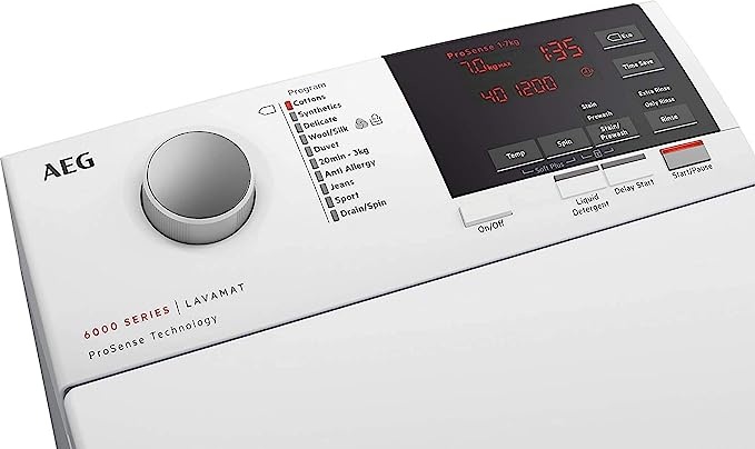 LAVATRICE C.ALTO KG.7 CL.E 1150G.