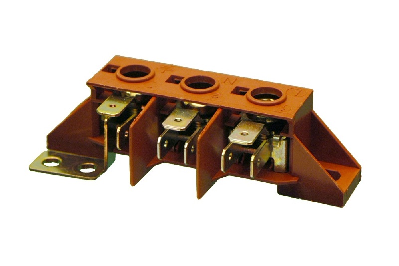 MORSETTIERA FORNO TRE CONTATTI