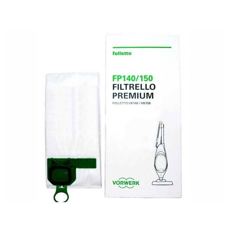 SACCHETTI FOLLETTO VK140 VK150 FILTRELLO ORIGINALI