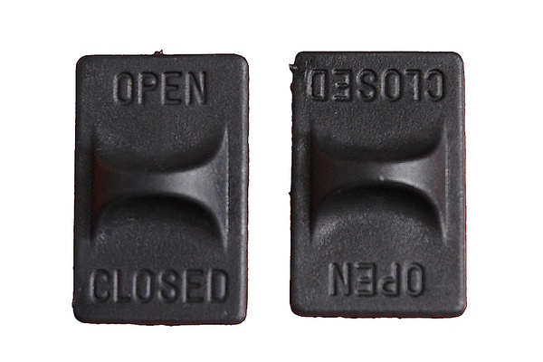 SGANCIO GRIGLIA NERO KIT 2 PZ